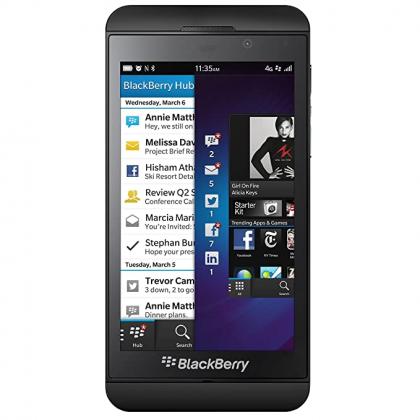 Blackberry Z10 Refurbished SIM Free - Black price in ireland
