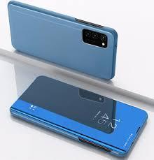 Huawei P Smart 2019 Clear View Wallet Case - Blue price in ireland