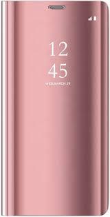 Huawei P Smart Pro Clear View Wallet Case - Rose Gold Pink price in ireland