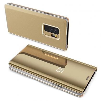 Samsung Galaxy A71 Clear View Wallet Case - Gold price in ireland