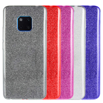 Compatible Glitter Gel Case For Huawei Mate 20 Pro