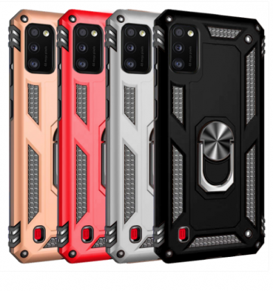 Compatible Ring Armor Case for Samsung Galaxy A41 SM-415f﻿