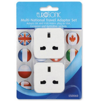 Euro Sonic  World Wide Travel adapter ES0060