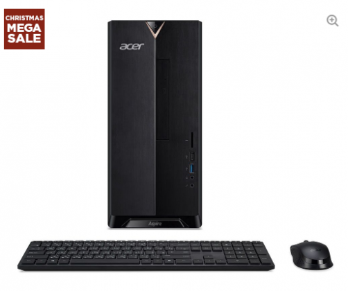 ACER Aspire TC-895 Desktop PC - Intel® Core™ i7, 1 TB HDD & 256 GB SSD, Black