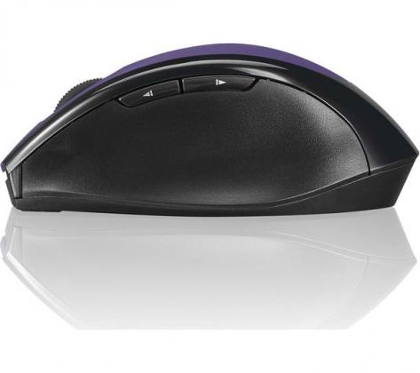ADVENT AMWLPP19 Wireless Optical Mouse - Purple & Black