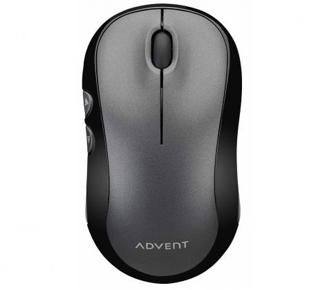 ADVENT AWLMSL20 Silent Wireless Optical Mouse - Grey