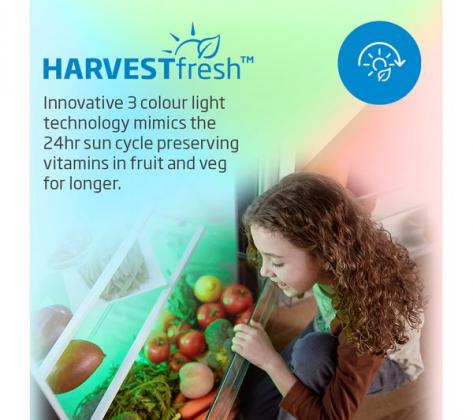 BEKO HarvestFresh CXFG3691VA 50/50 Fridge Freezer - Anthracite