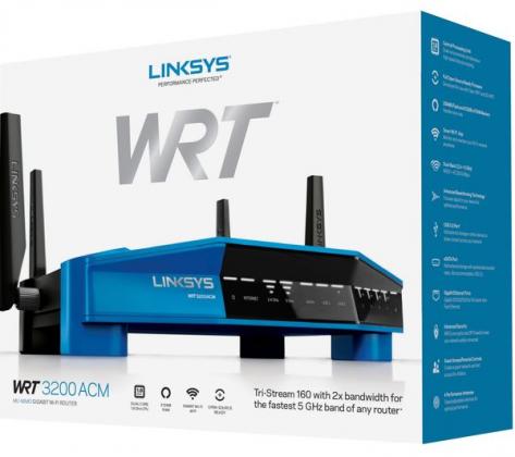 LINKSYS WRT3200ACM WiFi Cable & Fibre Router - AC 3200, Dual-band