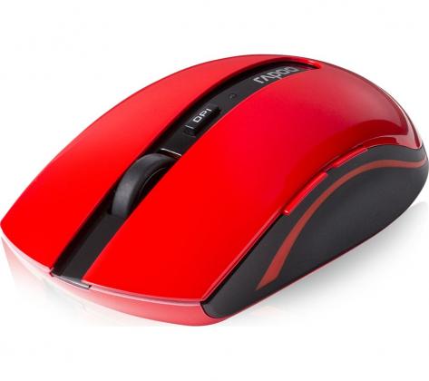 RAPOO 7200P Wireless Optical Mouse - Red