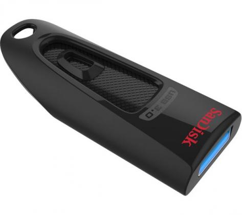 SANDISK Ultra USB 3.0 Memory Stick - 64 GB, Black