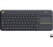 LOGITECH K400 Plus Wireless Keyboard - Dark Grey