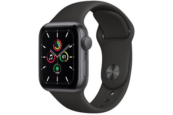 Apple Watch SE GPS | 40mm | Space Grey with Black Sports Band MYDP2B/A