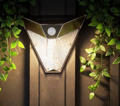 Argos Home Solar LED Wall Light with Motion Sensor