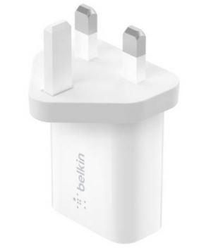 Belkin 12W USB-A Wall Charger with QC3 Plug - White