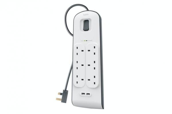 Belkin 2.4 Amp USB Charging 6-outlet Surge Protector | 2m