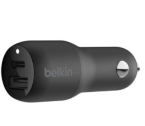 Belkin 32W USB-C Power Delivery Dual Port Car Charger  Price In Ireland
