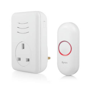 Byron DBY-22313 150m Plug-Thru Doorbell