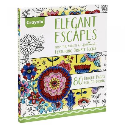 Crayola Elegant Escapes Colouring Book