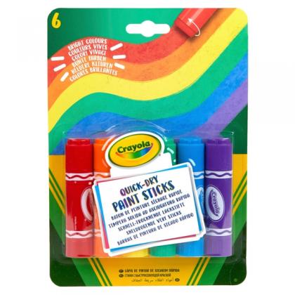 Crayola Paint Sticks 6 Pack