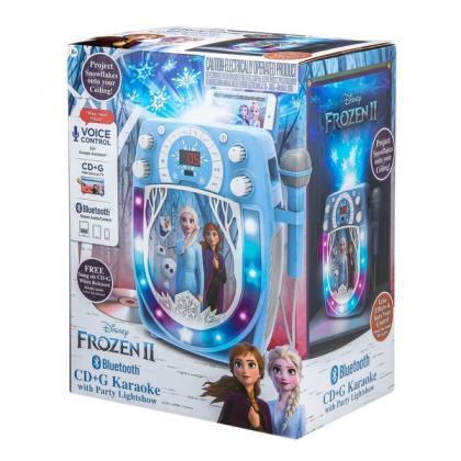 Disney Frozen 2 Bluetooth CDG Karaoke with Light Show