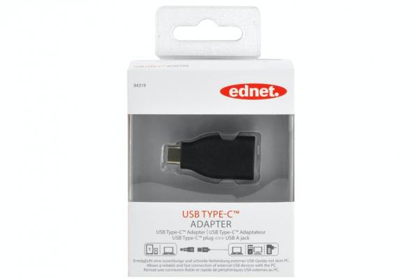 Ednet USB Type-C to Type A Adapter