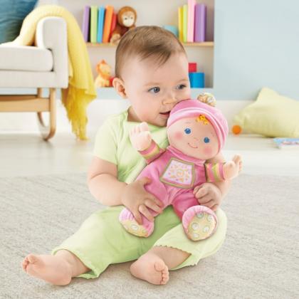 Fisher-Price Brilliant Basics Baby’s 1st Doll