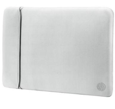 HP 14 Inch Reversible Laptop Sleeve - Silver & Black