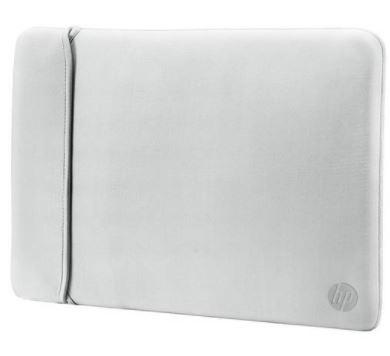 HP 14 Inch Reversible Laptop Sleeve - Silver & Black