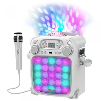 iHome Sound Factory Deluxe Karaoke Machine iSF-26 White