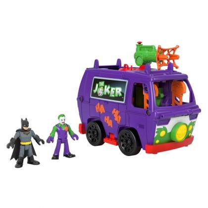 Imaginext DC Super Friends: Joker Van Headquarters with Batman and Joker Figures
