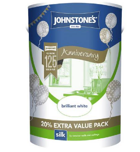 Johnstone's Brilliant White Silk Emulsion 6L