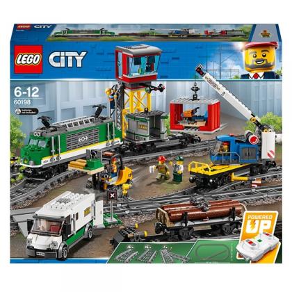 LEGO 60198 City Cargo Train RC Battery Powered Set
