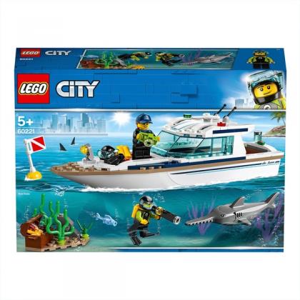 LEGO 60221 City Diving Yacht Deep Sea Boat Set