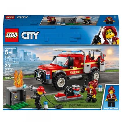 LEGO 60231 City Town Fire Chief Response Truck Fire Engine Set