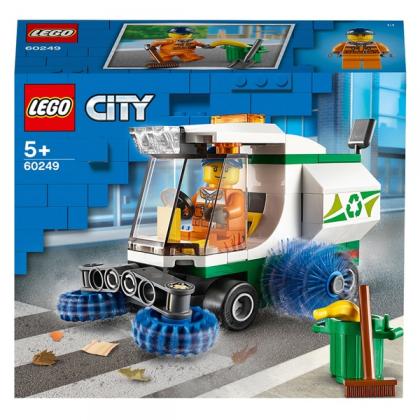 LEGO 60249 City Great Vehicles Street Sweeper Garbage Truck Toy