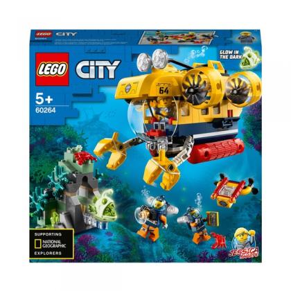 LEGO 60264 City Ocean Exploration Submarine Deep Sea Set