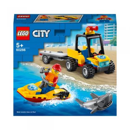 LEGO 60286 City Great Vehicles Beach Rescue ATV Toy