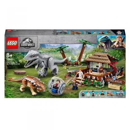 LEGO 75941 Jurassic World Indominus Rex vs. Ankylosaurus Set