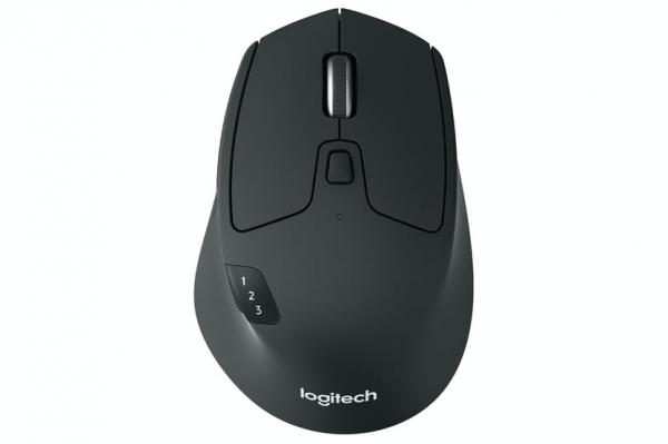 Logitech M720 Triathlon Multi-Device Wireless Mouse | Black