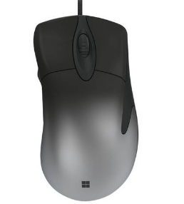 Microsoft Intellimouse Pro Shadow Wired Gaming Mouse - Black