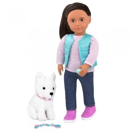 Our Generation Cassie Doll and Pet