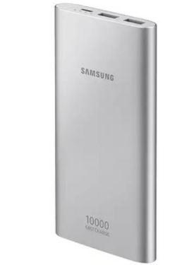Samsung 10000mAh Portable Power Bank - Silver