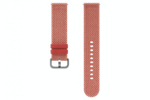 Samsung Kvadrat 20mm Watch Band | Red