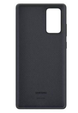 Samsung Note20 Silicone Cover - Mystic Black
