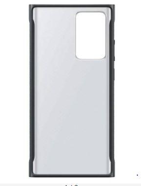 Samsung Note20 Ultra Clear Protective Cover - Black