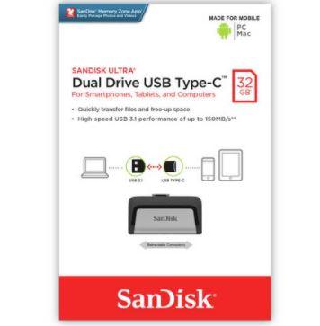 SanDisk Ultra Dual Drive USB 3.1 Type-C - 32GB