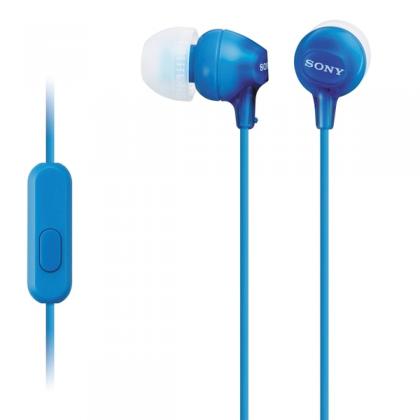 Sony In Ear Wired Headphones Blue