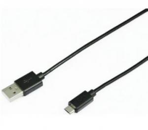 1m Micro USB Cable - Black price in Ireland