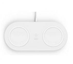 Belkin 10W Qi Dual Wireless Charger Pad Incl. Plug - White