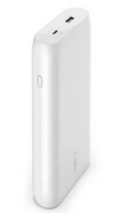 Belkin 20000mAh Power Bank with 30W Power Delivery - White